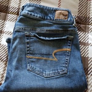 American Eagle artist stretch jeans